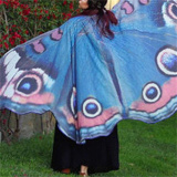 Fashion Butterfly Print Patchwork Cardigan Outerwear