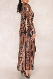 Fashion Casual Patchwork Hollowed Out Cardigan Outerwear