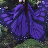 Fashion Butterfly Print Patchwork Cardigan Outerwear