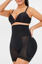 Fashion Casual Solid Split Joint See-through Bustiers