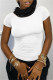 Fashion Casual Solid Basic O Neck T-Shirts