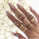 Fashion Simplicity Hollow Thirteen Pieces Rings