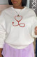Fashion Casual Print Patchwork O Neck Tops