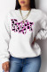 Fashion Daily Print Letter O Neck Tops