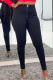 Fashion Casual Solid Basic Skinny High Waist Pencil Trousers