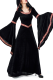 Valentines Day Party Vintage Patchwork Flounce Print Costumes