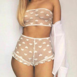 Fashion Sexy Solid See-through Lingerie