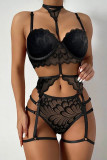 Fashion Sexy Solid Patchwork Lingerie