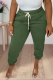 Casual Solid Patchwork Harlan Mid Waist Harlan Solid Color Bottoms