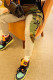 Casual Sportswear Patchwork Camouflage Print Patchwork Regular Trousers