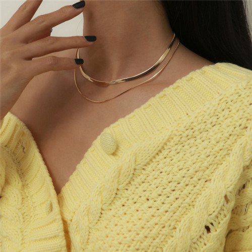 Fashion Simplicity Solid Necklaces