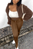 Fashion Casual Solid Cardigan Outerwear