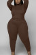 Sportswear Milk Fiber Print Solid O Neck Plus Size 