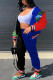 Fashion Casual Patchwork Patchwork Cardigan Long Sleeve Regular Sleeve Regular Two Pieces