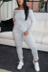 Sweet Solid With Belt Bateau Neck Straight Jumpsuits
