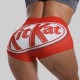 Fashion Sexy Sportswear Skinny Print Shorts