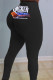 Fashion Casual Skinny Print Trousers