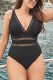 Sexy Cutout Plus Size Swimsuit