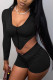 Casual Sportswear Patchwork Solid Patchwork Hooded Collar Long Sleeve Regular Sleeve Regular Two Pieces