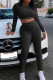Fashion Casual adult Ma'am Solid Draped Two Piece Suits pencil Long Sleeve Two Pieces