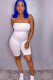 Fashion Sexy Patchwork Solid zipper Sleeveless Wrapped Rompers