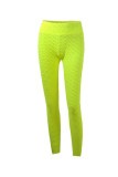 Elastic Fly High Solid pencil Pants Bottoms