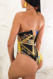 Sexy Fashion Print Swimsuit