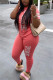 Fashion Casual Letter Printed Two-piece Set