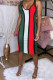 Fashion Sexy Red Blue Pink Yellow Wine Red Navy Blue Tank Sleeveless V Neck Hip skirt Knee-Length Striped Dresses