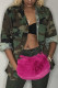 Fashion Casual Turndown Collar Long Sleeve Regular Sleeve Camouflage Print Coats