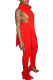 Fashion Sexy Solid Two Piece Suits pencil Sleeveless Two Pieces