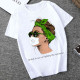 Fashion Casual Print Short Sleeve T-shirt
