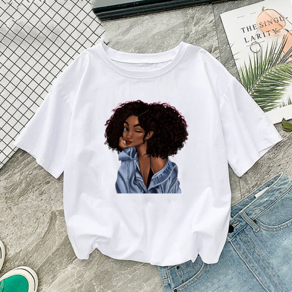 Fashion Printed Short Sleeve T-Shirt