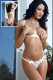 Sexy Lace V Neck Sleeveless Bra & Bikini Sets
