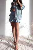 Fashion Print Patchwork Strapless Trumpet Mermaid Dresses