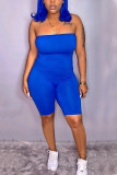 Sexy Fashion Tight Strapless Romper
