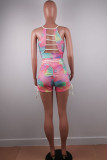 Print Two Piece Suits Fashion Sweet Swimwears