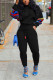 Fashion Casual Long Sleeve O Neck Regular Sleeve Regular Print Two Pieces