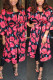 Fashion Casual Half Sleeve Regular Sleeve Print Coats