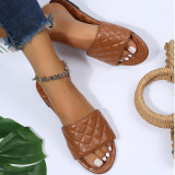Fashion Casual Patchwork Solid Color Round Comfortable Out Door Shoes