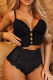 Fashion Sexy Solid Patchwork Backless Lingerie