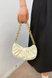 Fashion Casual Solid Chains Bags