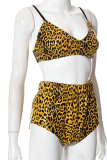 Street Leopard Patchwork Swimwears
