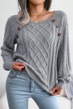 Casual Solid Basic O Neck Tops