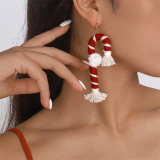 Casual Daily Party Patchwork Tassel Earrings