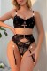 Sexy Solid Hollowed Out Patchwork See-through Backless Lingerie