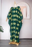 Casual Embroidery Patchwork O Neck Plus Size Two Pieces
