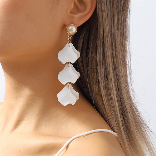 Casual Solid Patchwork Earrings