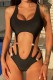 Sexy Solid Hollowed Out Backless Swimwears (With Paddings)