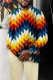 Men's Casual Color Blocking Long Sleeve Walking Suit-187